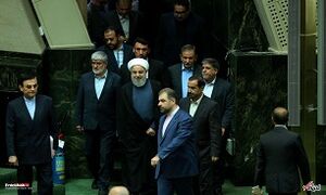 حضور روحانی در مجلس تا دقایقی دیگر