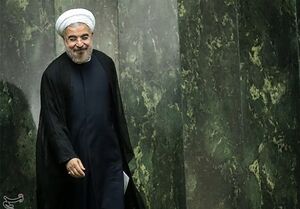 &quot;روحانی&quot; وارد مجلس شد