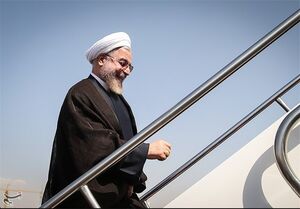 روحانی فردا به باکو می‌رود