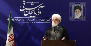 روحانی: راه‌آهن میانه-بستان‌آباد به تبریز می‌رسد