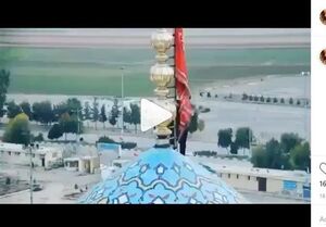 اشاره سلبریتی آمریکا به برافراشتن پرچم سرخ بر مسجد جمکران +عکس