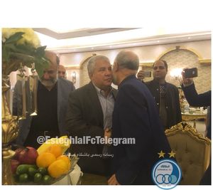 عکس/اسطوره پرسپولیس در مراسم سالگرد اسطوره استقلال