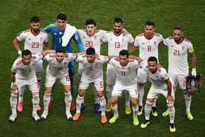عکس تیمی بازیکنان تیم ملی فوتبال ایران