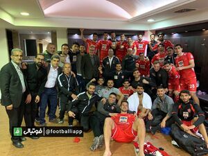 عکس/ حال و هوای رختکن پرسپولیس!