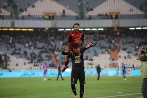 عکس/ شادی بعد از گل پرسپولیسی‌ها