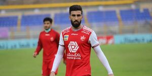 شانس کم هافبک پرسپولیس برای بازی با استقلال