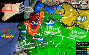 دفع حملات سنگین تروریست‌ها در شمال غرب حماه و شمال شرق لاذقیه/ موج سنگین ترورهای دومینوار فرماندهان گروه‌های تروریستی در شمال سوریه + نقشه میدانی و تصاویر