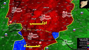 جزئیات عملیات فریب نیروهای ارتش سوریه برای آزادی شمال استان حماه/ قیچی تروریست‌ها در مساحت ۴۰۰ کیلومتر مربعی با فتح شهر استراتژیک «خان شیخون» + نقشه میدانی و عکس