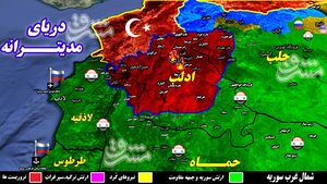 دستمزد آمریکایی‌ها به تروریست‌ها پس از یک اعتراض/ جزئیات حملات سنگین علیه مقر فرماندهان گروهک‌های تروریستی در حومه شهر اشغالی ادلب + نقشه میدانی