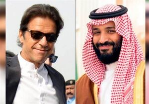 عمران خان با بن سلمان دیدار کرد+عکس