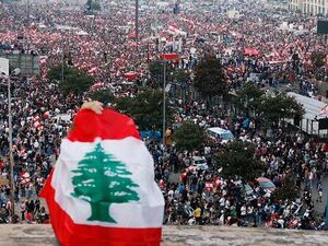 از سرگیری تظاهرات لبنان با پایان جشن‌های سال نو