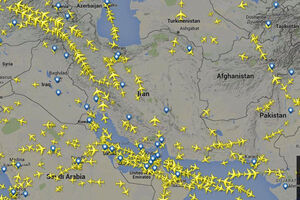 پرواز هواپیماهای روسی از حریم هوایی ایران ادامه دارد