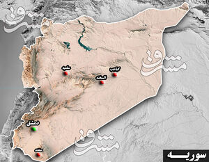 جزئیات حملات هوایی به خاک سوریه/ «دیرالزور، سویداء، حمص و حماه» محل جدید ماجراجویی های صهیونیست ها + نقشه میدانی