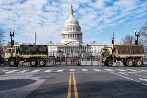 حضور ۲۰ هزار نیروی گارد ملی آمریکا در واشنگتن +عکس