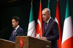 اردوغان با نخست‌وزیر ایتالیا گفتگو کرد