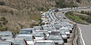 جاده چالوس از ساعت ۱۴ یک طرفه می‌شود