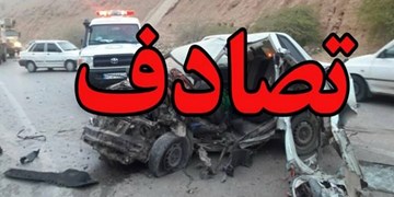 ۱۸ فوتی و مصدوم در تصادف مینی‌بوس و کامیون