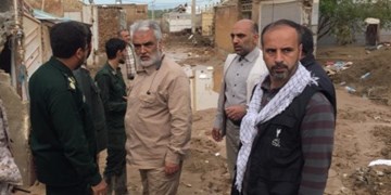 طهرانچی در شهر سیل زده معمولان و روستای چشمه شیرین حضور یافت