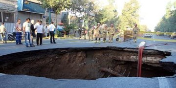 نشست زمین در پردیس علوم دانشگاه خواجه نصیر/فرسودگی مهم ترین عامل بروز حادثه