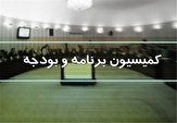 تاجگردون رئیس کمیسیون برنامه و بودجه شد