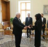 سفیر بولیوی  رونوشت استوارنامه خود را تقدیم ظریف کرد