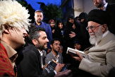 جمعی از اهالی شعر و ادب فارسی با رهبر انقلاب اسلامی دیدار کردند