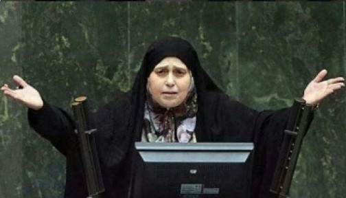 عکس/ چادرت را بردار خانم سلحشوری