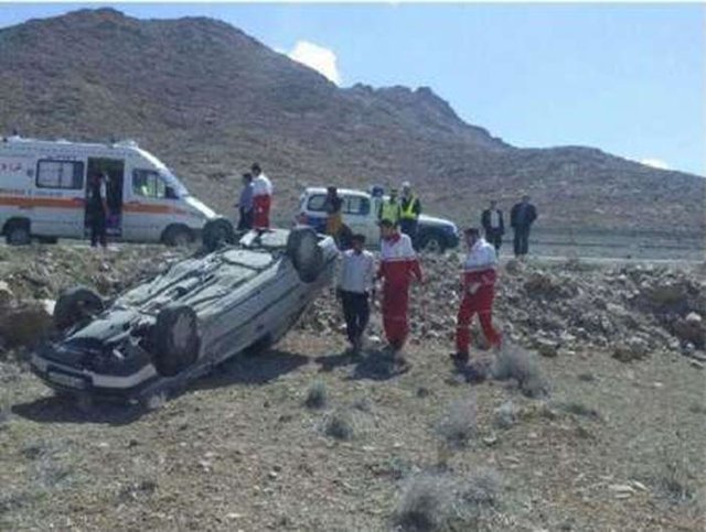 واژگونی خودرو حامل اتباع افغان