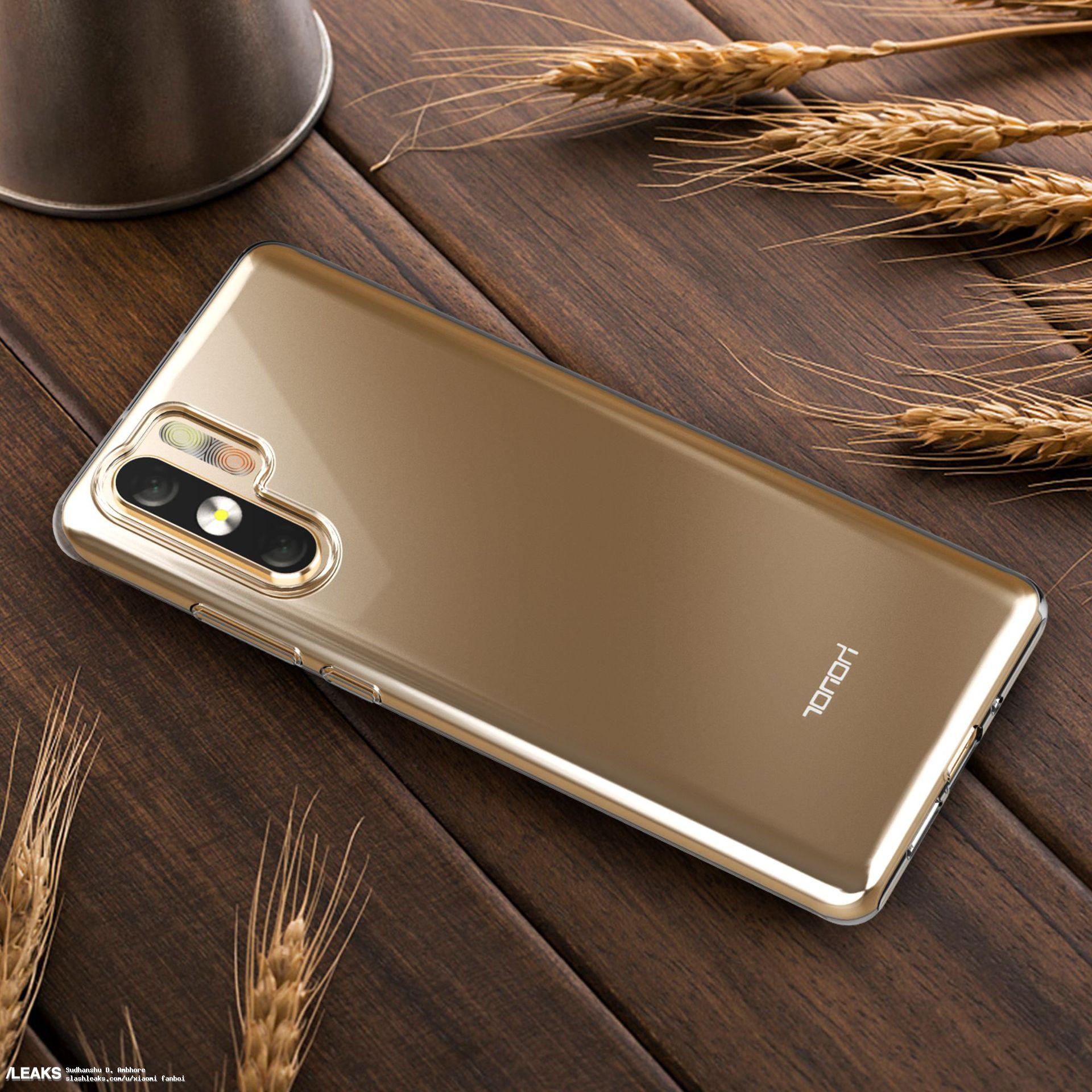 رندر آنر وی ۲۰ (Honor V20) با دوربین دوگانه و تعداد زیادی فلاش منتشر شد