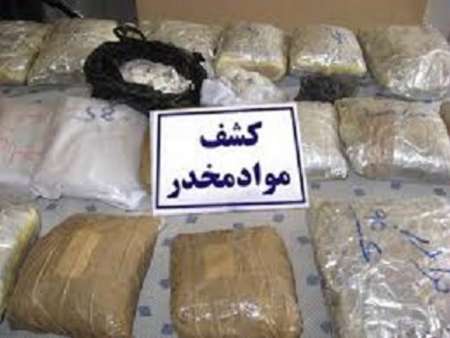 کشف ۸۵۱ کیلوگرم موادمخدر در کامیون حامل قیر