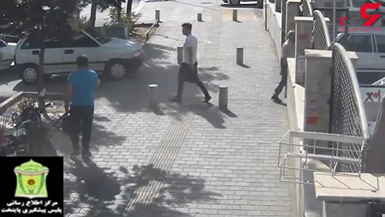 فیلم لحظه قاپیدن موبایل در تهران!