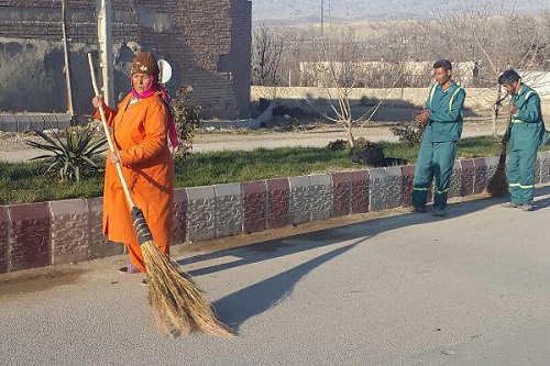 بانوی نارنجی پوش ایران