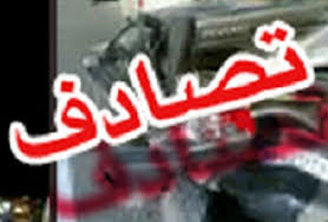 برخورد موتورسیکلت و خودرو در دیر با دو کشته و مصدوم