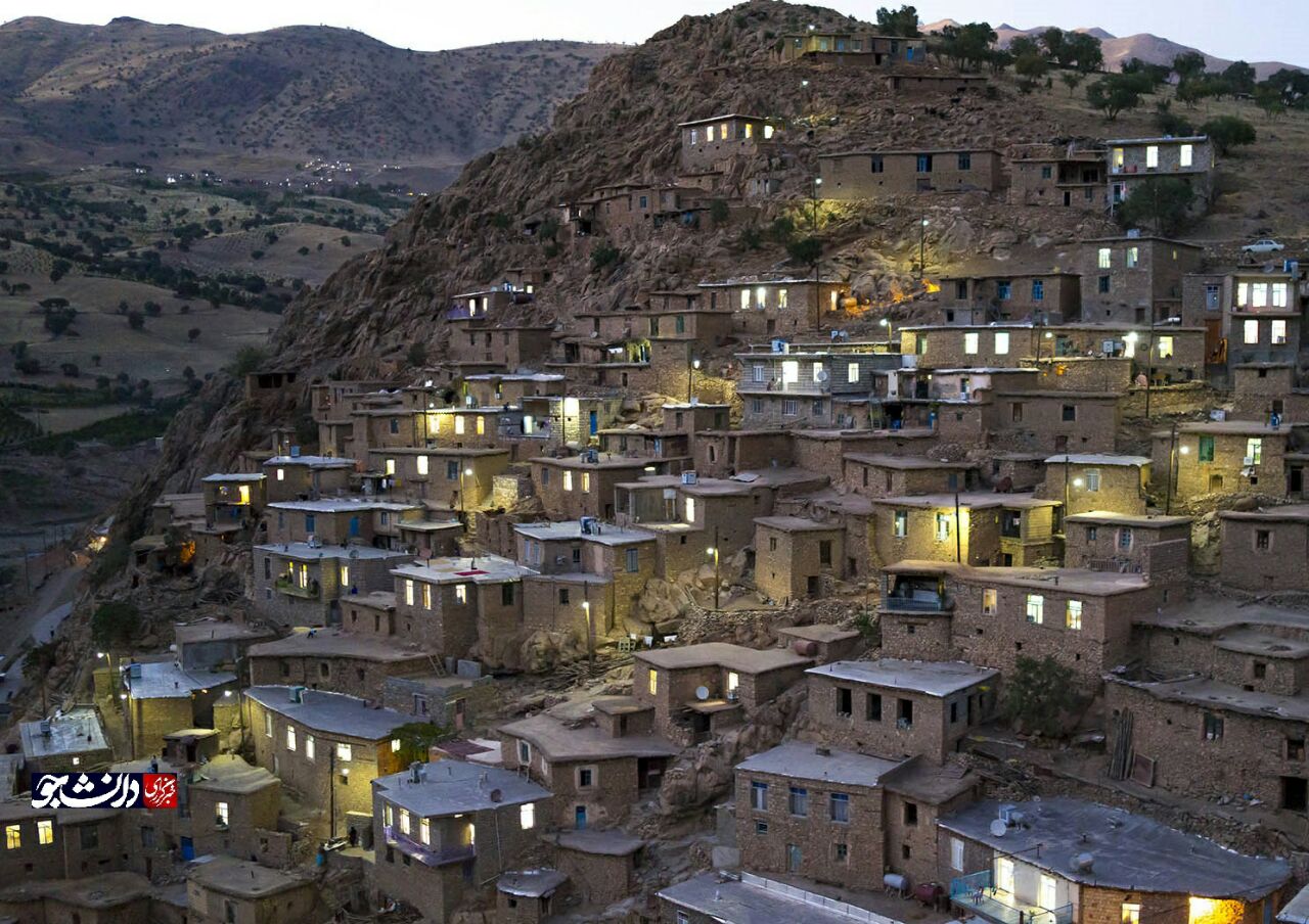 روستای پلکانی زرگر در استان زنجان + تصاویر