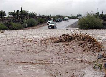 سیل جاده خرم آباد - کوهدشت را بست
