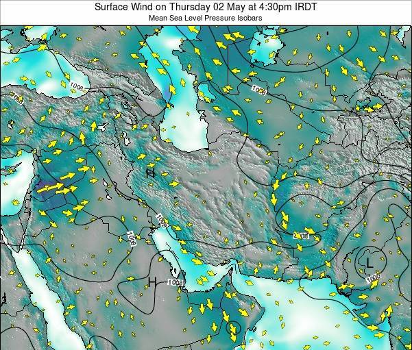 طوفان فونی دلیلی بر خشکی جو ایران و خاومیانه در روزهای اخیر+نقشه هواشناسی