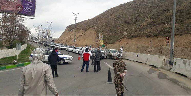 عکس/ ترافیک سنگین در جاده لواسان با حضور گردشگران غیربومی