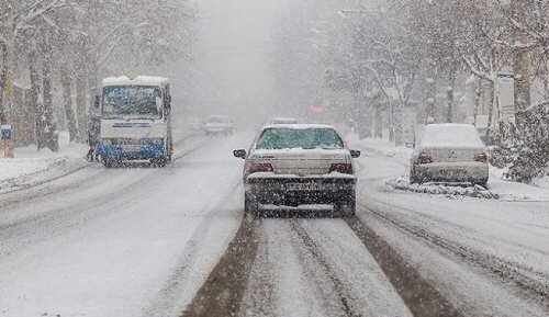 برف جاده خلخال به پونل را بست